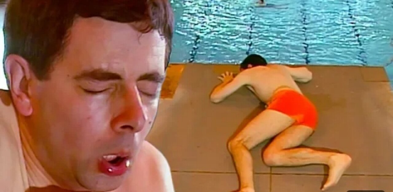 Mr. Bean Dive in Swimming pool || comedy video || #funny #mrbean