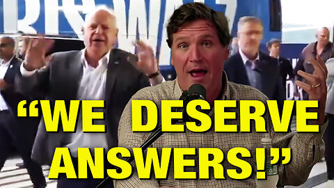“What’s With Tim Walz Always Doing Jazz Hands?” – Tucker Carlson (live Rumble Time show)