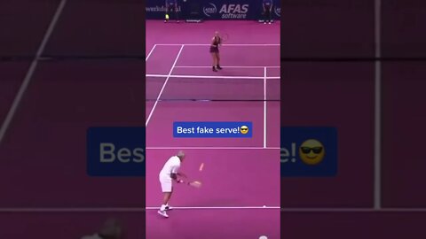 Best Fake Serve of Bahrami 🔥🔥