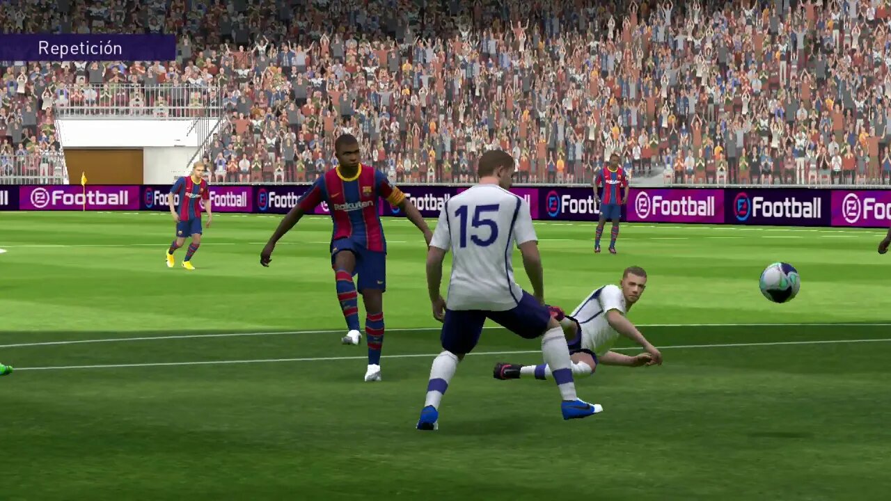 PES 2021: FC BARCELONA vs TOTTENHAM WB | Entretenimiento Digital 3.0