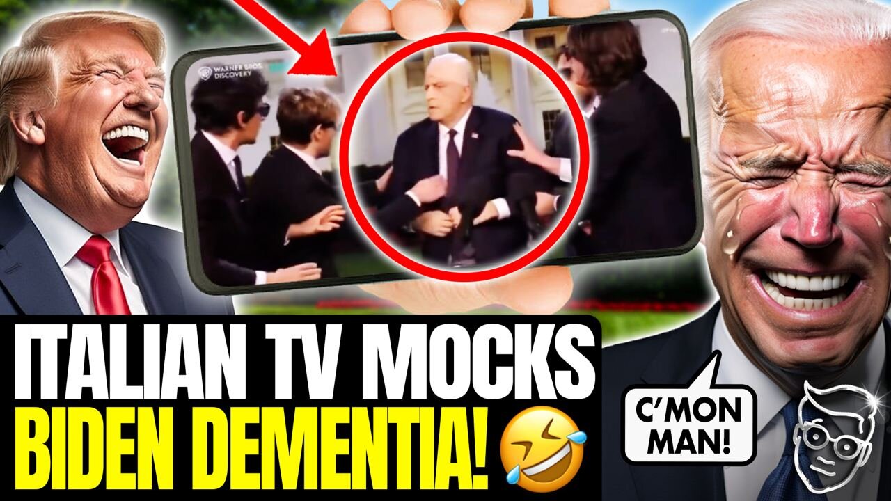 Foreign Late Night TV SAVAGES Biden's Dementia! Audience Gasps, Then ROARS 🤣 International Disgrace