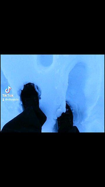 Snow from the 2011 winter storm in Oklahoma. we don't normally get this amount of snow.