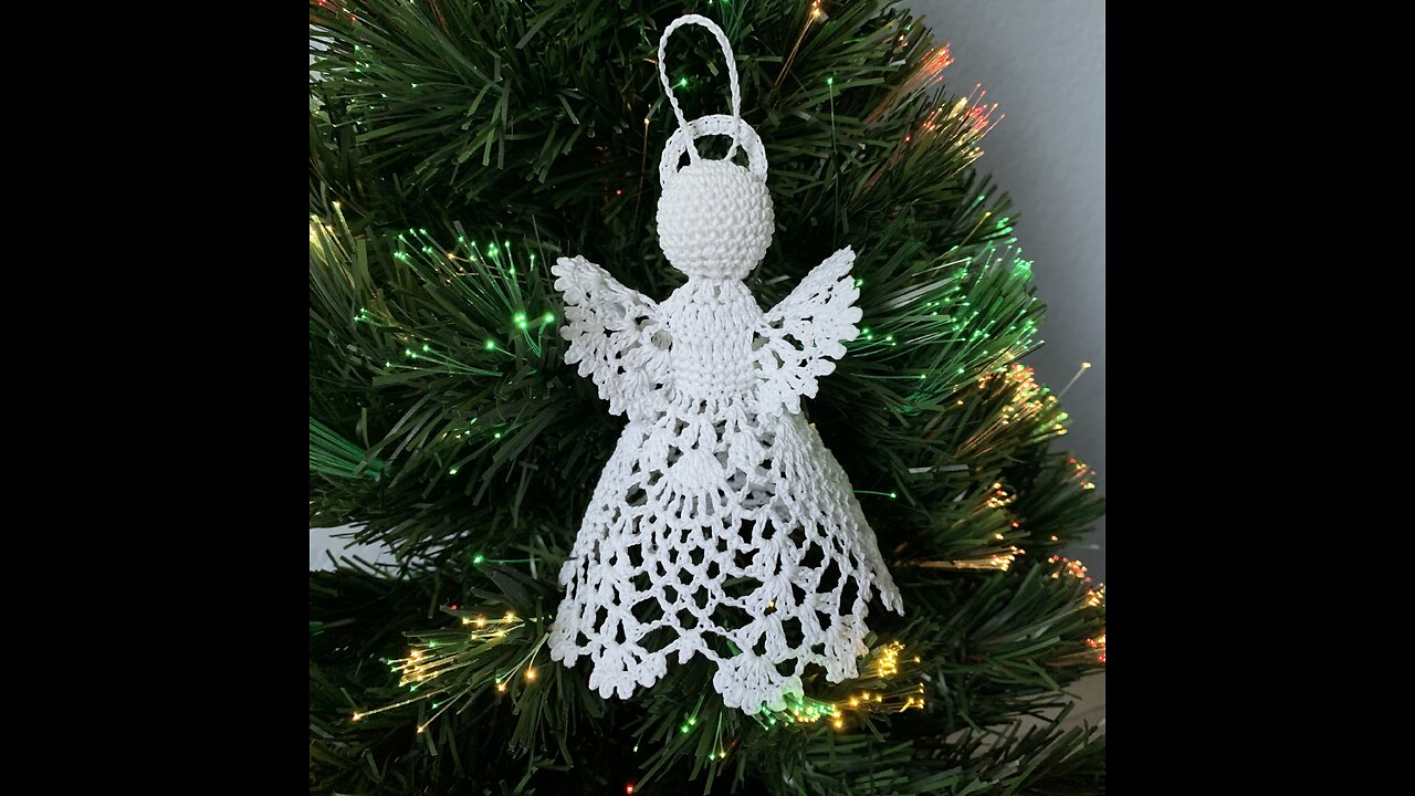 How to crochet an angel - titorial #3