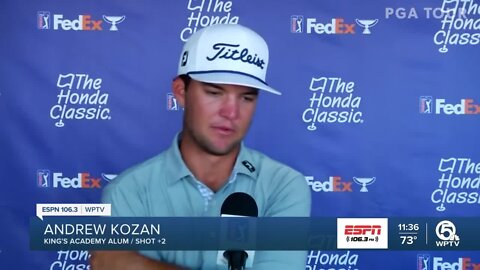 King's Academy alum Kozan makes most of sponsor's exemption