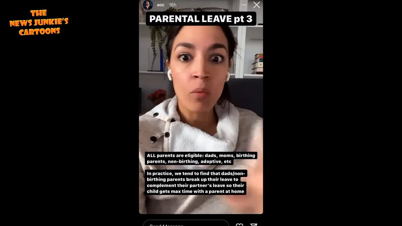 Democrat AOC says "dad," but opts for "birthing parent" instead of "mom."