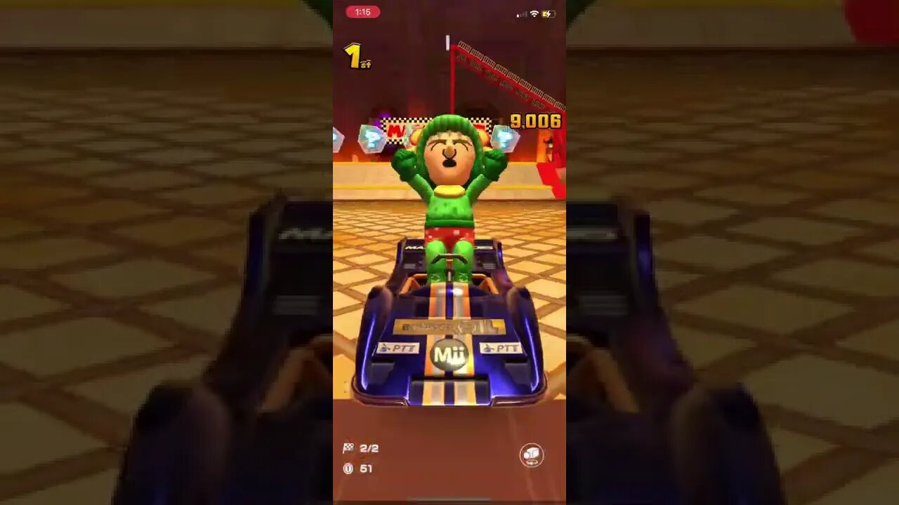 Petey Piranha Mii Racing Suit Gameplay | Mario Kart Tour