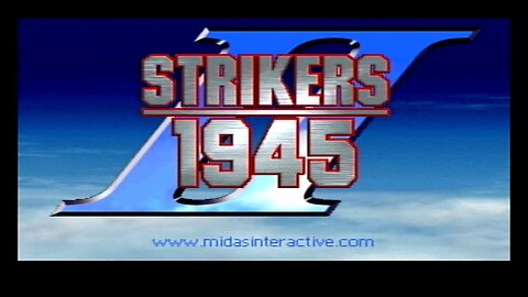 strikers 1945 II for playstation 1 gameplay