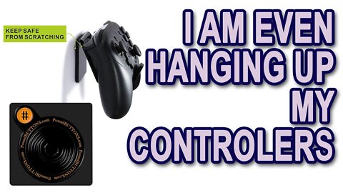 Wall Hanging My Controllers