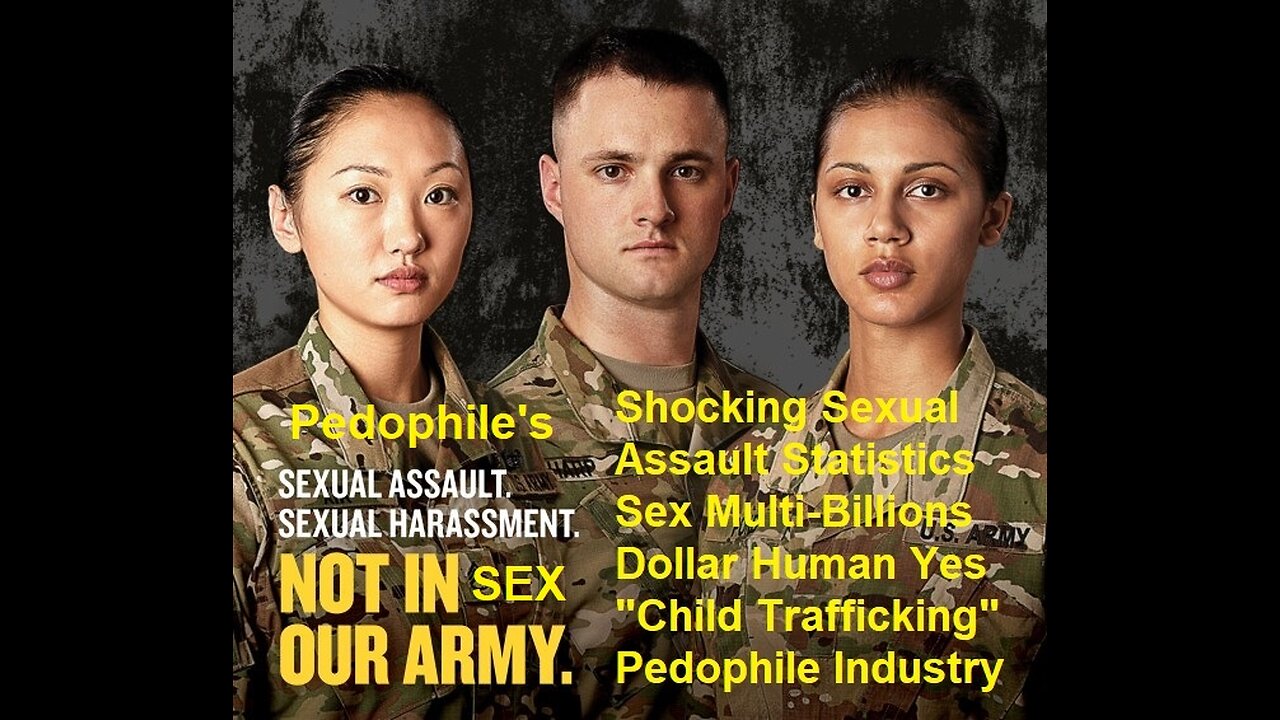Shocking Sexual Assault Statistics Sex Multi-Billion Dollar Human Trafficking Industry