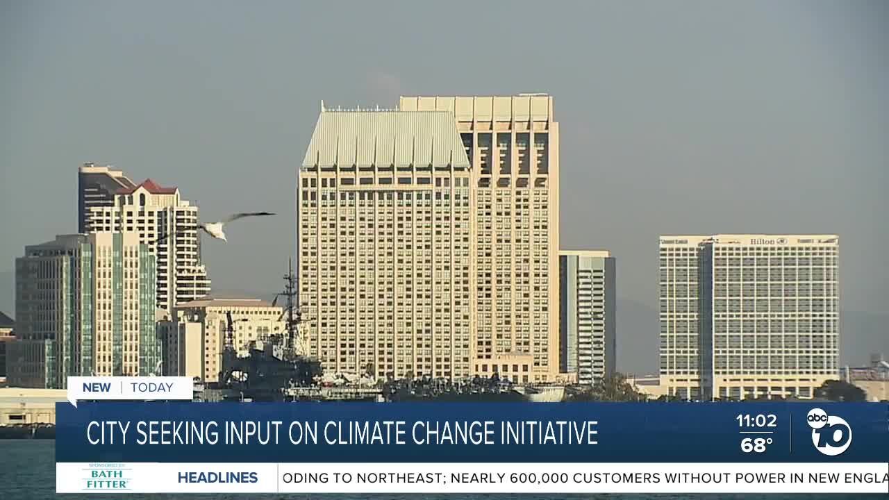 San Diego leaders unveil `'Our Climate, Our Future' initiative