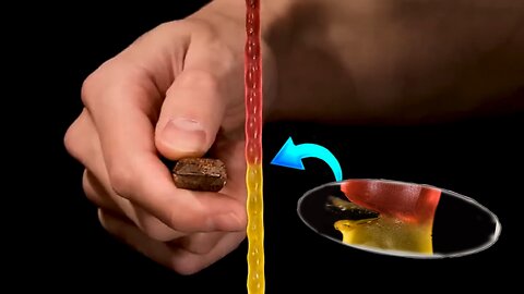 Gummy Worm Cutting