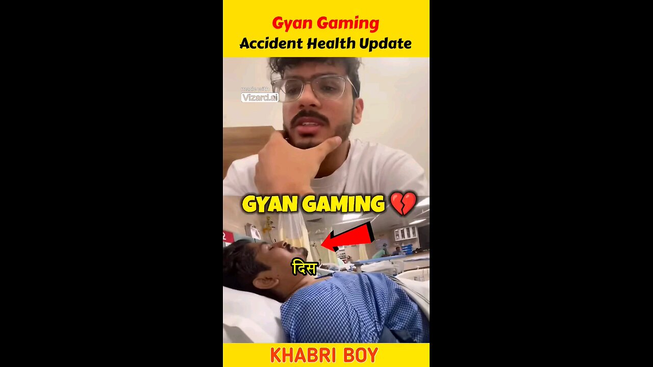 Gyan Gaming Accident Health UPDATE 💔😭| Gyan Sujan Accident #shorts #viral #gyangaming