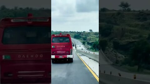 Beautiful Road and Bus