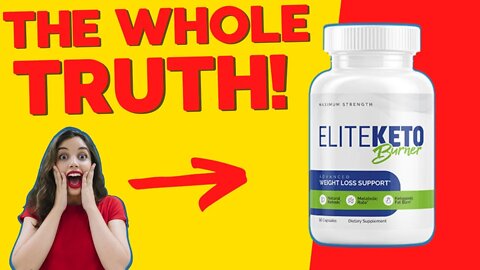Elite Keto Burner | Elite Keto Burner Review ⚠️ Be Careful ⚠️ Does Elite Keto Burner Work?