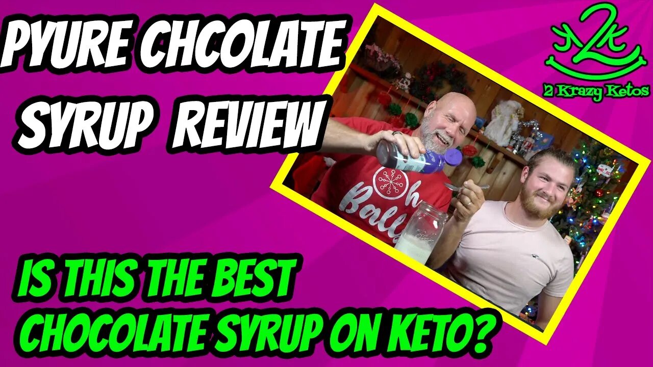 Pyure Chocolate Syrup review with Anthony