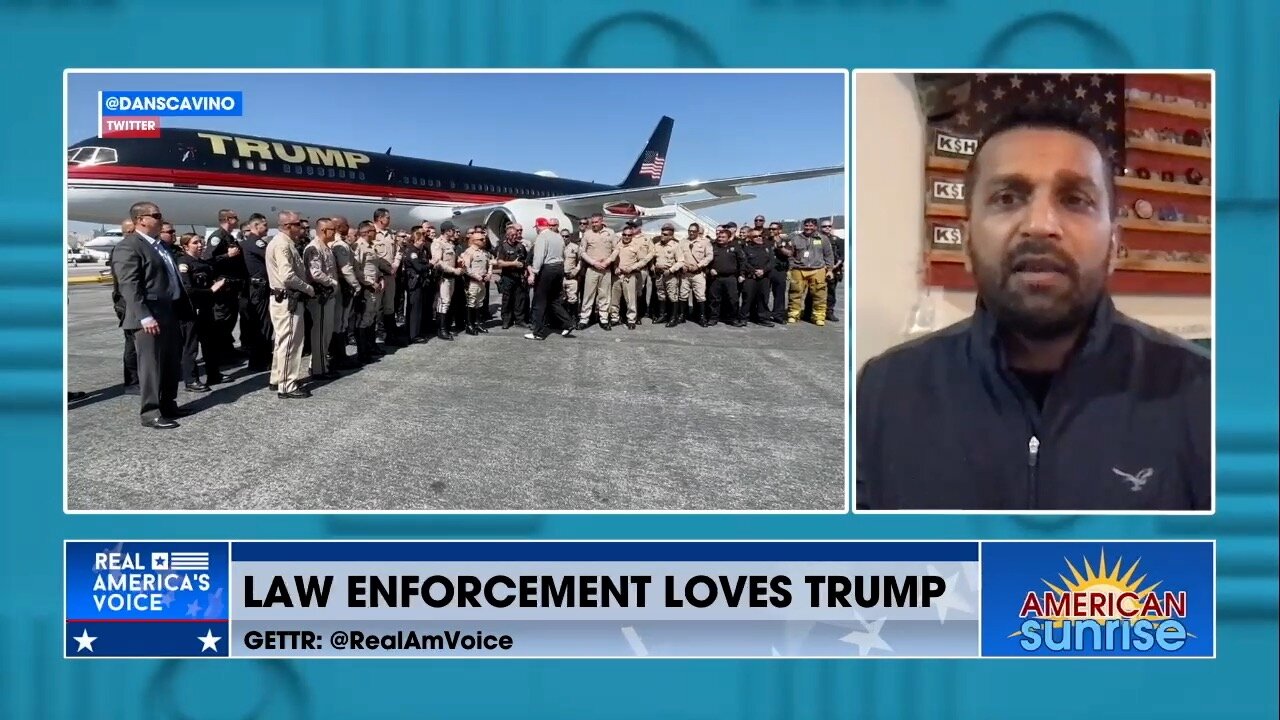 Democrats MAD That Law Enforcement LOVES President Trump!