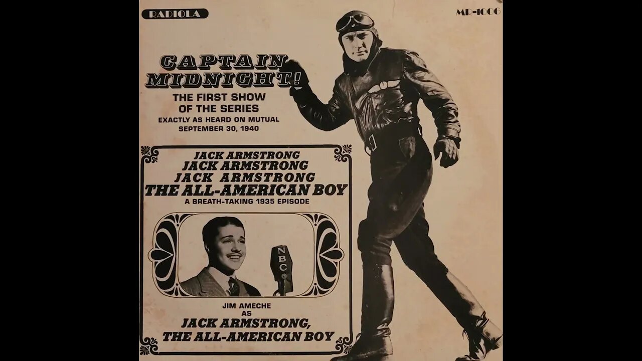 Radiola Adventure Series #1 - Captain Midnight, Jack Armstrong, Buck Rogers, Dick Tracy