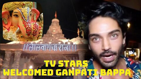 Tv & Bollywood Stars Welcomes Ganpati Mumbai