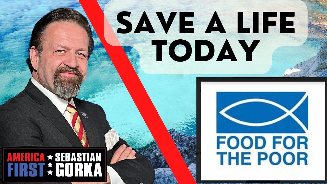 Save a life today. Food for the Poor's Anitra Parmele with Sebastian Gorka on AMERICA First