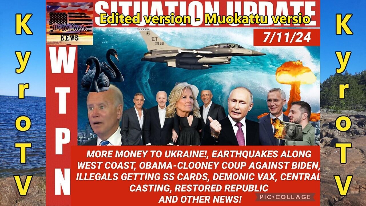 Situation Update - July 11, 2024 (edited version) (Swedish subtitles)