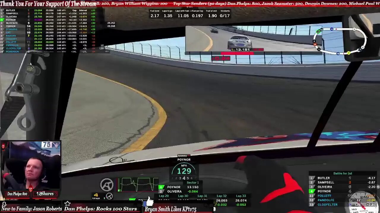 Lets just have some fun! Lets Go NASCAR iRacing! KPtv