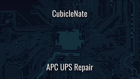 APC Smart-UPS 1500 Battery Replacement (Uninterruptible Power Supply) Repair