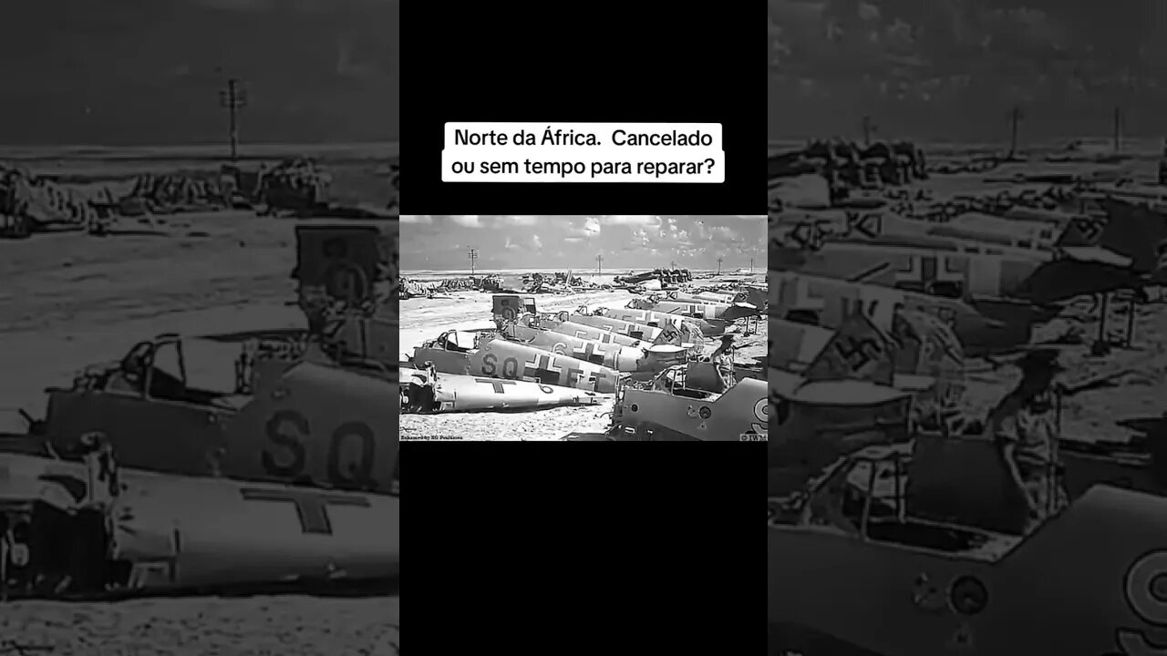 Norte da África. Cancelado ou sem tempo para reparar? #guerra #war #ww2