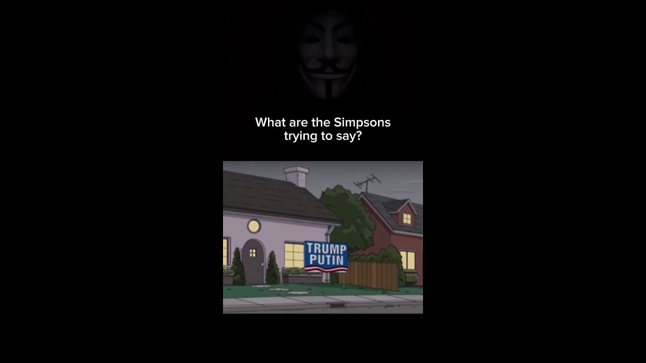 What are the Simpsons trying to say about elections 2024?