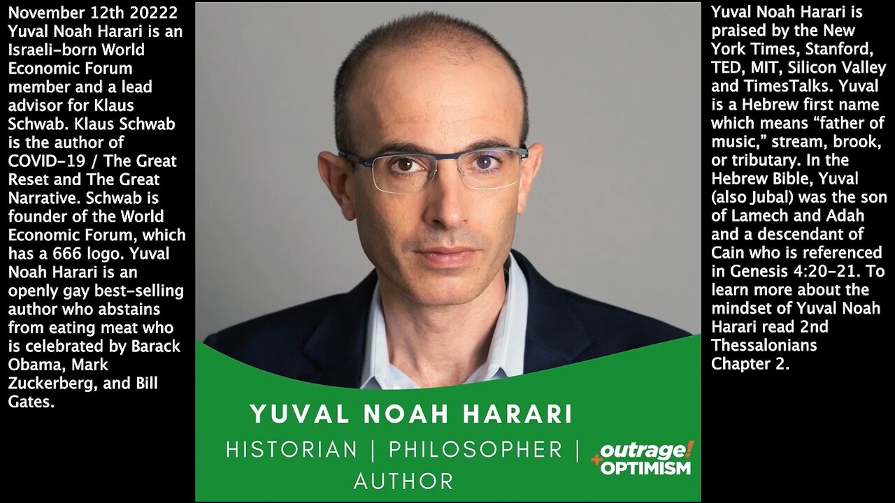 Yuval Noah Harari | "People All Over the World Are Turning to Scientists. Churches All Over the World Are Telling People Don’t Come to Church Because the Scientists Said So. Science Is Not About Truth It’s About Power"