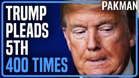 Trump Pleads the 5th 400 Times After Saying Only Guilty People Do It