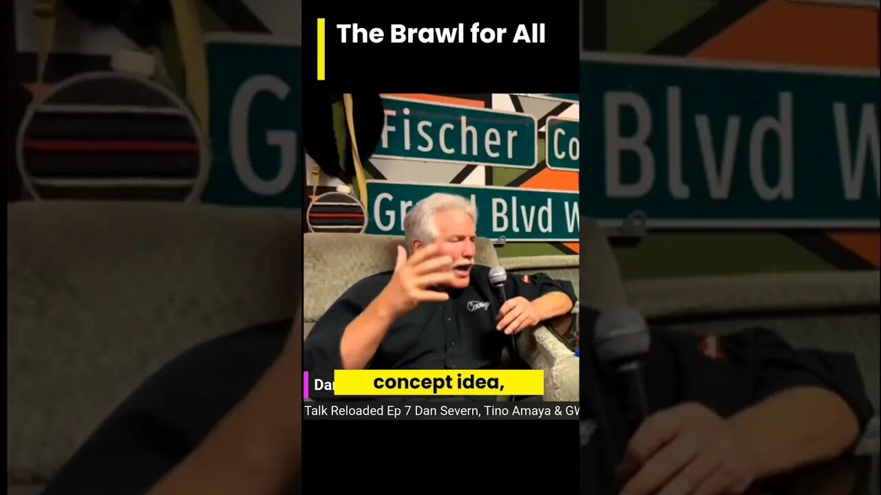 Clip of Pillar Talk Reloaded Ep 7 Dan "The Beast" Sevran on WWE BRAWL for All #podcast