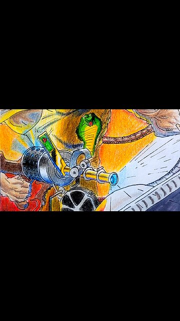 Projector Liberation - Art Time Lapse and Showcase