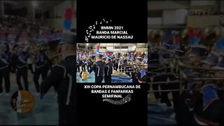 BMMN 2021 - BANDA MARCIAL MAURICIO DE NASSAU 2021 - #shorts