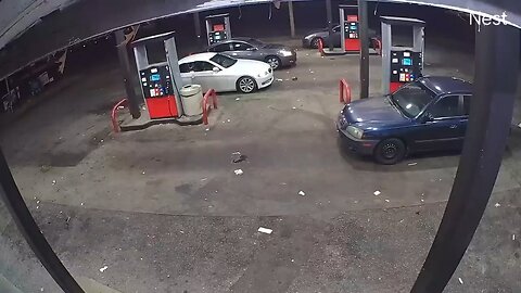 Memphis GAS STATION AK-47 SHOOT OUT