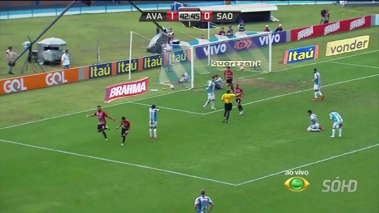 Os Gols do Jogo | Avaí 2 x 1 São Paulo | Brasileirão 20-09-2015