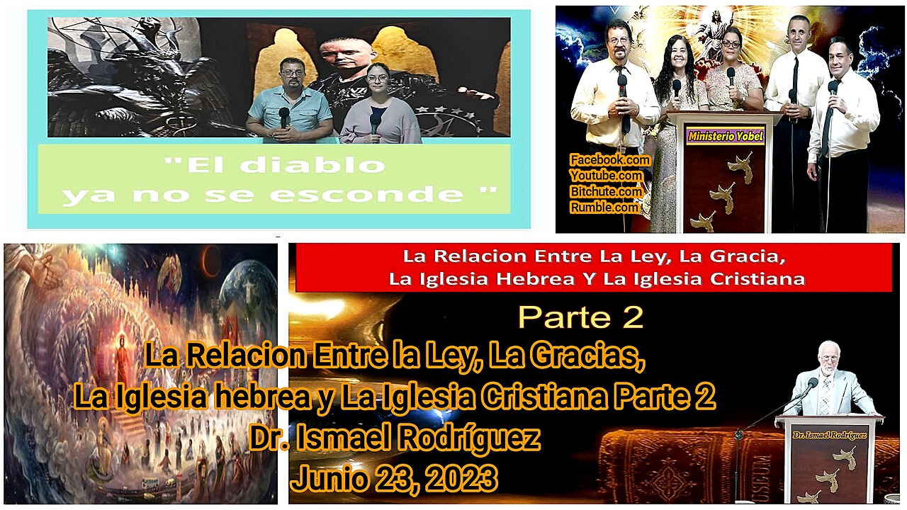 La relacion Entre La Ley , La Gracia, La Iglsia Hebrea y la Iglesia cristiana parte 2