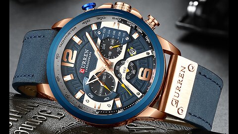 CURREN Men Watches Top Brand Luxury 2023