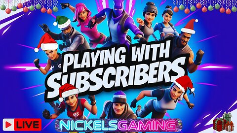 🔴LIVE-Fortnite OG Playing With Subscribers and Viewers