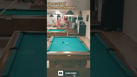 5x combo closeout #9ball #shorts