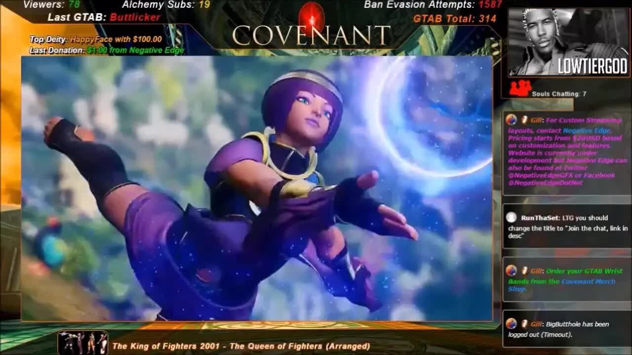 LTG tries it - Gets freed up by Menat then rage quit [LowTierAllah Reupload]