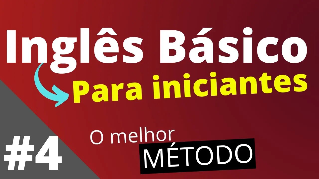 CURSO DE INGLÊS PARA INICIANTES.