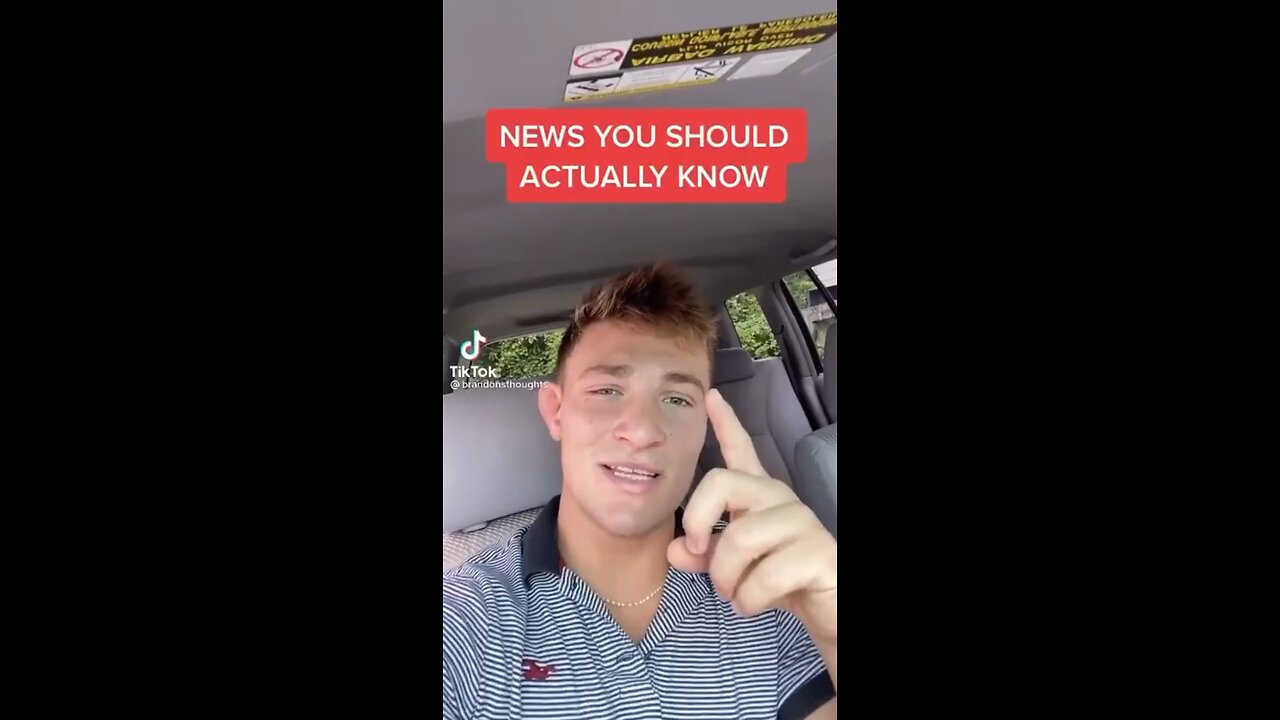 Here is some news you should actually know about