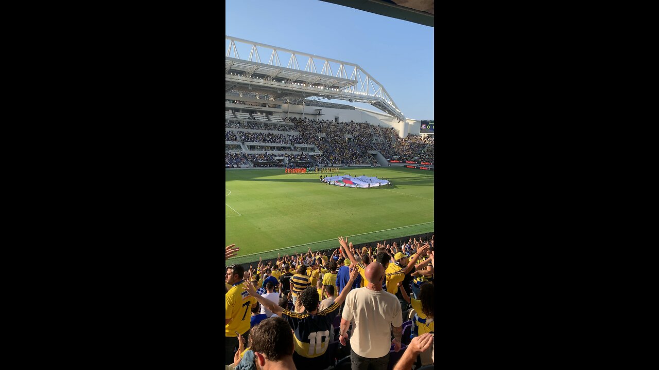 Maccabi Tel Aviv vs Sektzia Nes Tziona pre match - bloomfield stadium.