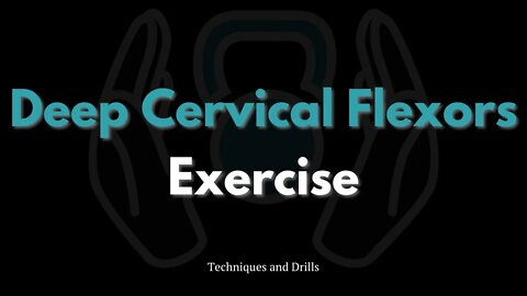 How to train the Deep Cervical Flexors | Chin Tucks