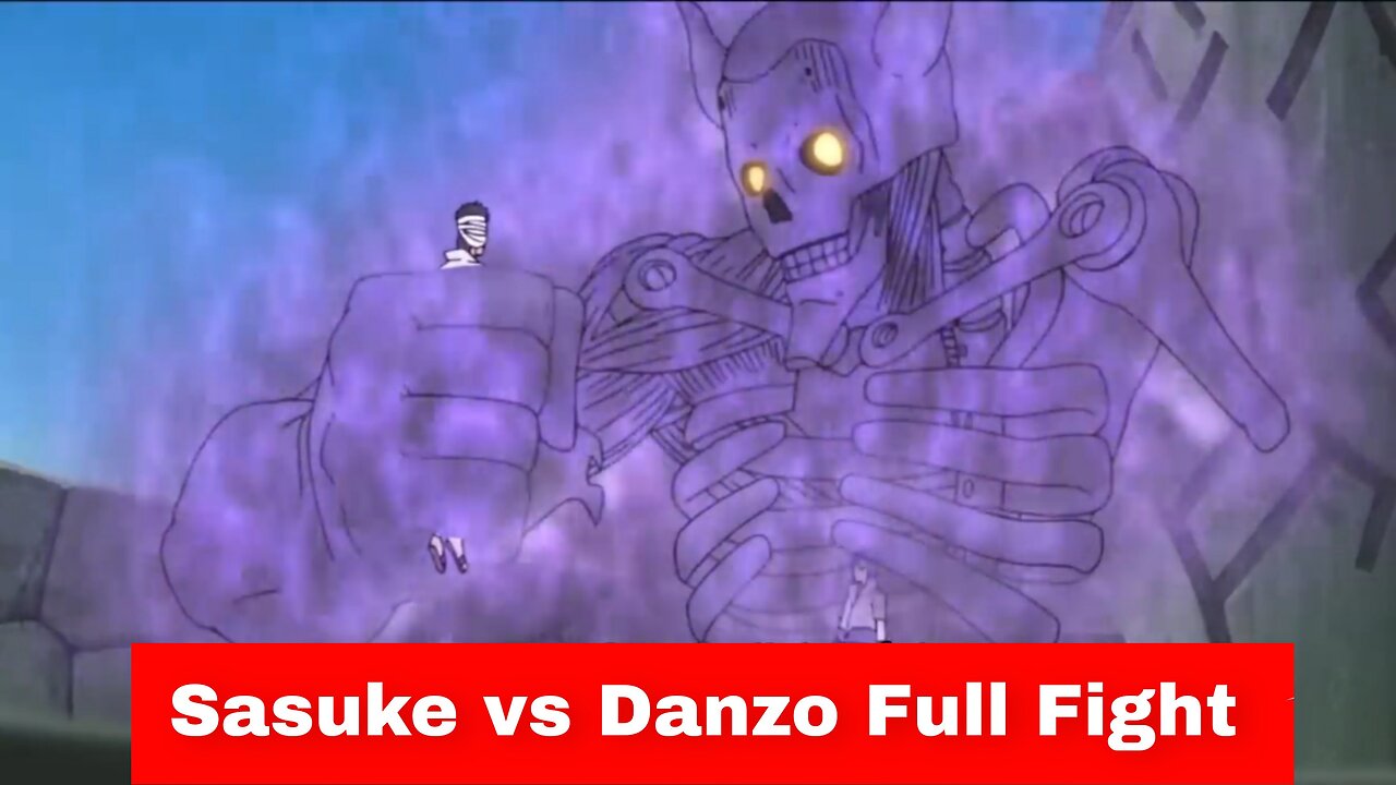 Sasuke vs. Danzo Full Fight | Tobi Takes Shisui Eye and Danzo (English Sub) Naruto Shippuden