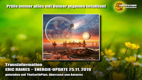 ERIC RAINES ~ ENERGIE-UPDATE 25.11. 2019 - Transinformation.net