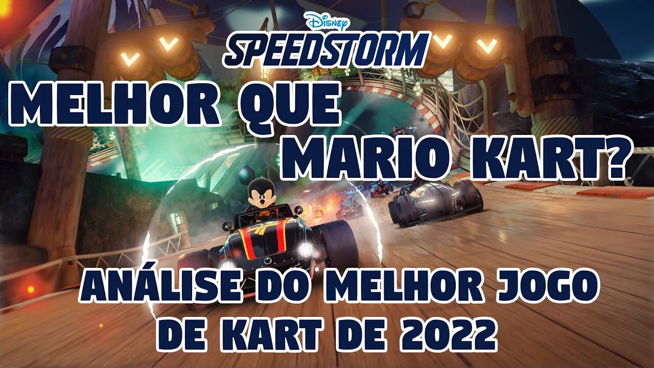 DISNEY SPEEDSTORM MELHOR QUE MARIO KART?!?! Análise do melhor jogo de kart de 2022!!!