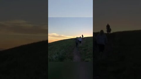 POWERFUL Sunset in the Rocky Mountains