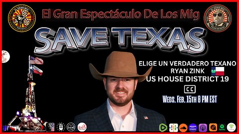 ENFRENTAMIENTO DE TEXAS, VOTE AMÉRICA PRIMERO, RYAN ZINK TX-19 |EP218