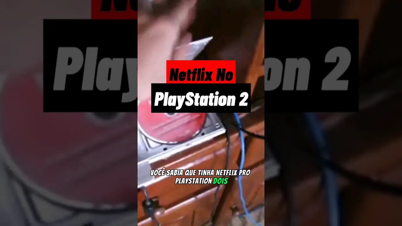 Netflix no PlayStation 2?? entenda. #shorts #playstation2 #netflix